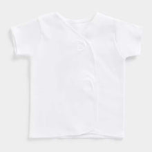 Load image into Gallery viewer, White Essentials Unisex Half Sleeve Cotton Vest- Pack Of 2
