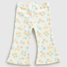 Load image into Gallery viewer, Floral Printed Palazzo Pant- Off White
