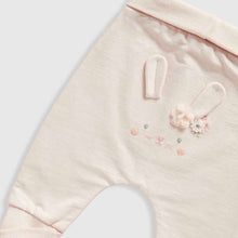 Load image into Gallery viewer, Girls My First Classic Bunny Cotton Joggers - Pack Of 2
