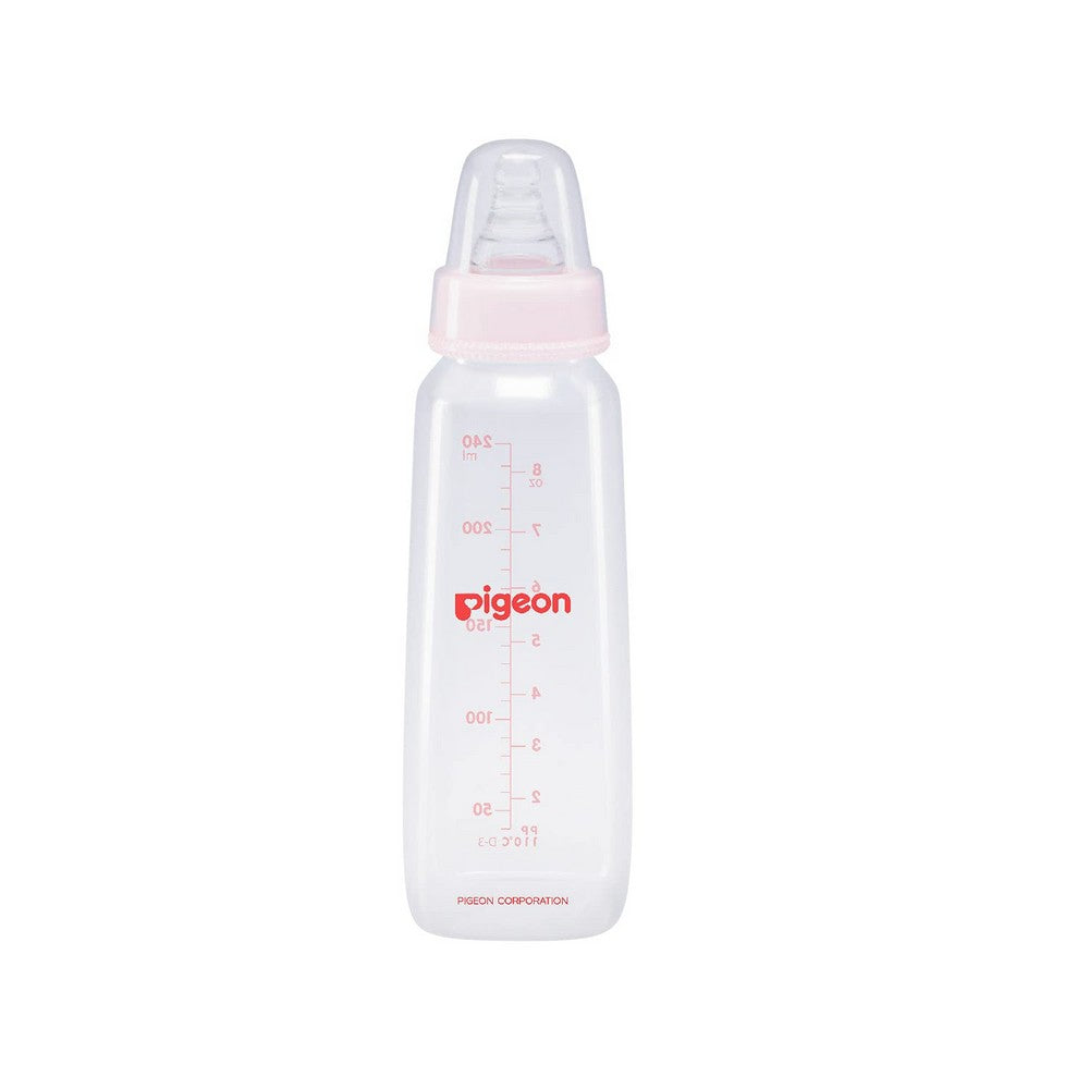 Pink Peristaltic Baby Nursing Feeding Bottle - 240ml