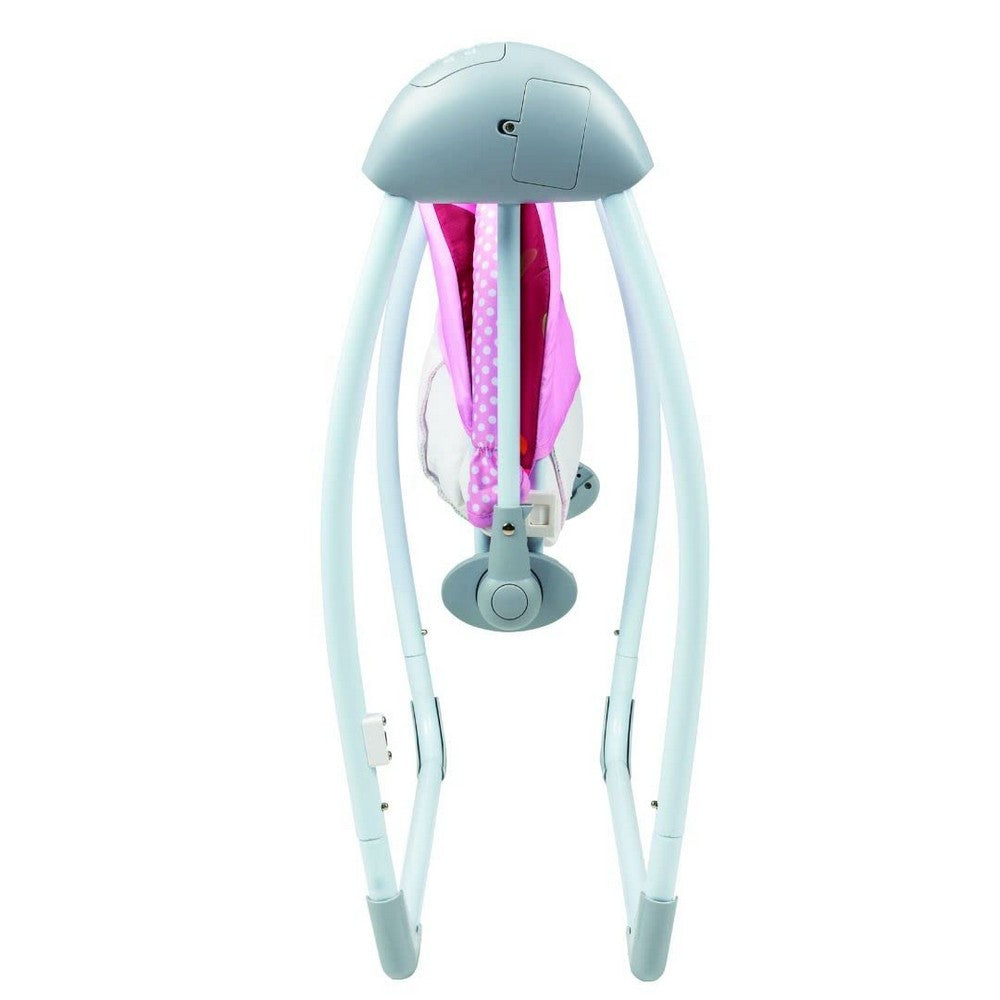 Pink Automatic Baby Swing
