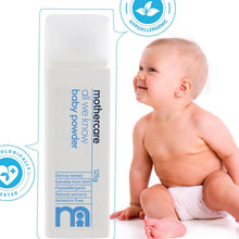 Load image into Gallery viewer, Mother Care All We Know Baby Powder- 125g
