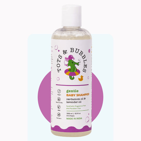 Gentle Shampoo Combines With Cardamom & Lavender Oil