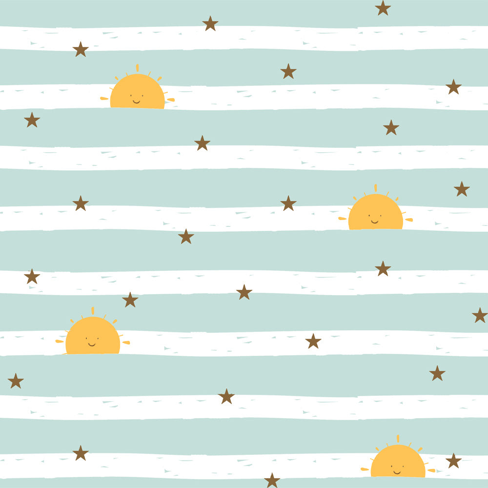 Skylines Theme Full Sleeves Organic Cotton Night Suit