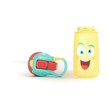 Load image into Gallery viewer, Yellow Snap Lock Sipper Bottle
