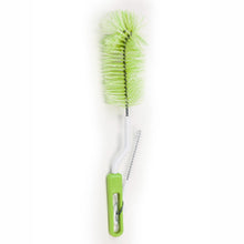 Load image into Gallery viewer, Green 2 in 1 Bottle &amp; Nipple Brush
