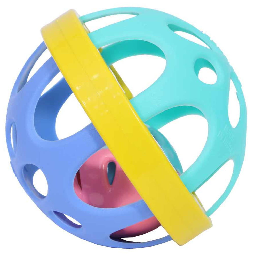 Colorful Soft Ball Rattle Toys (Assorted Colors)