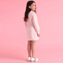 Load image into Gallery viewer, Pink Embellished Sweat Dress
