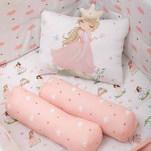 Load image into Gallery viewer, Pink Fairytale Organic Cotton Cot Bedding Set
