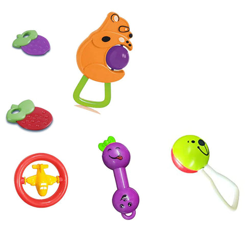 Rattle Toy Set Pack of 6