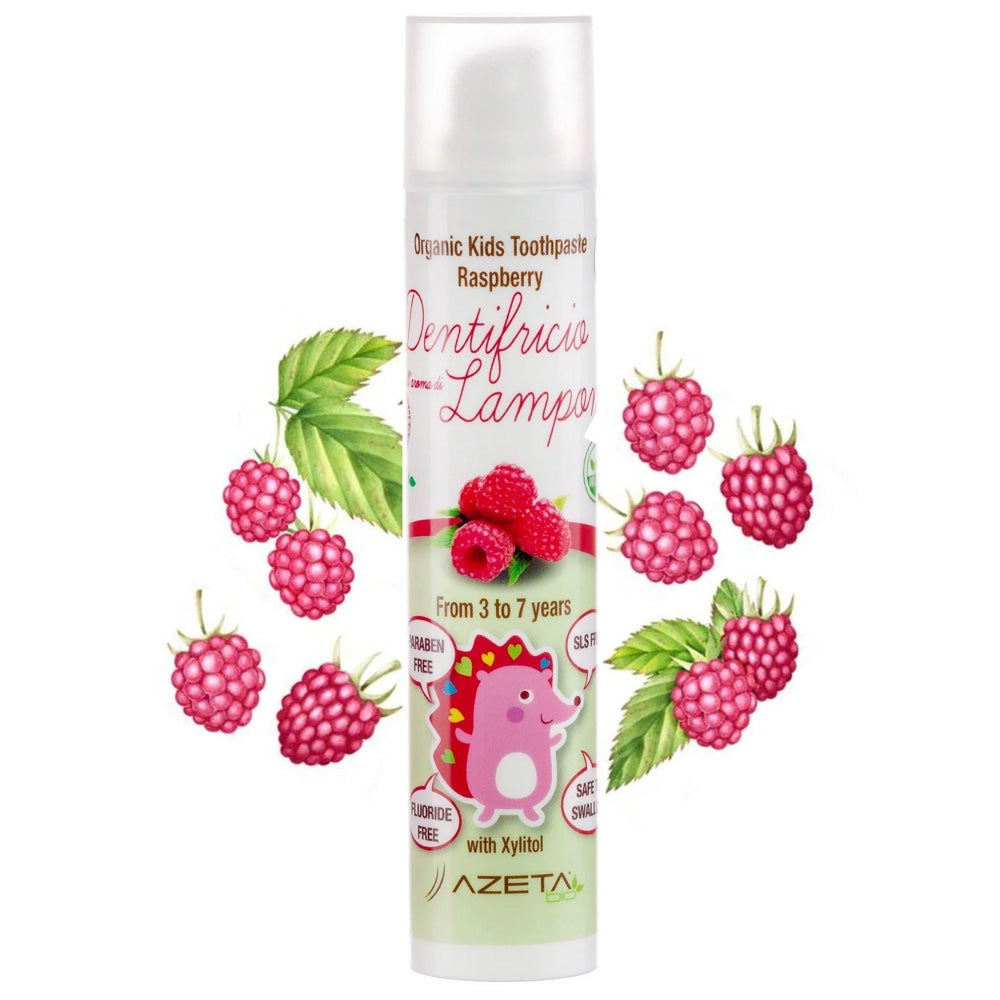 Organic Baby Toothpaste Raspberry Flavor - 50ml