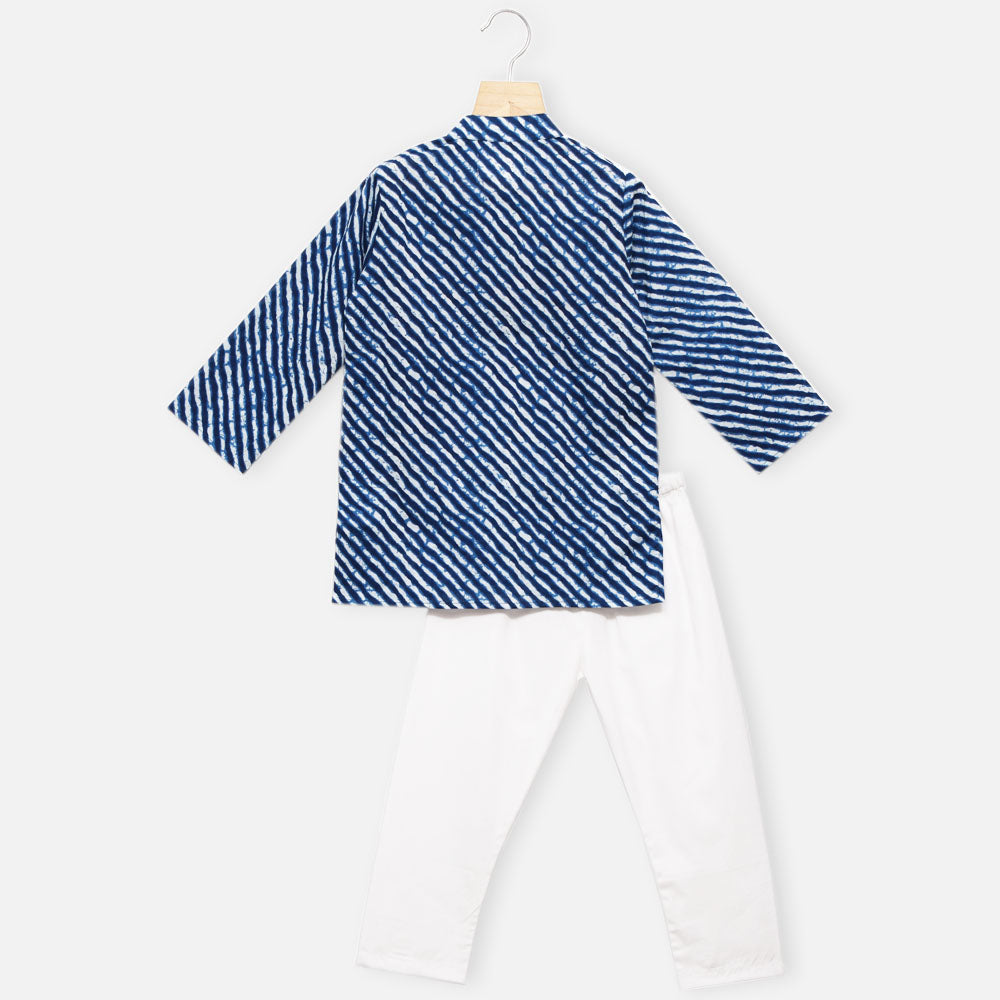 Leheriya Kurta Pajama Set