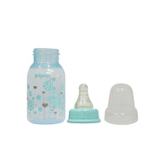 Load image into Gallery viewer, Blue Peristaltic Clear Nursing Bottle- 120ml
