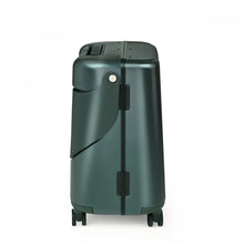 Load image into Gallery viewer, Miamily Forest Green Ride-On Trolley Carry-On Luggage 18 Inches
