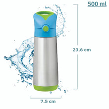 Load image into Gallery viewer, Insulated Straw Sipper Drink Water Bottle - 500ml
