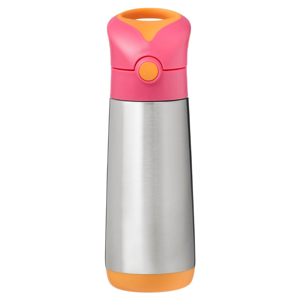 Insulated Straw Sipper Drink Water Bottle - 500ml