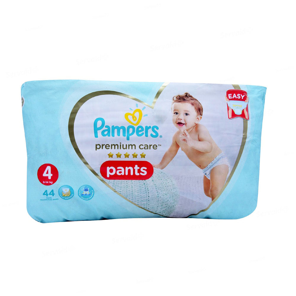 Size 4 Pampers Premium Care Pants Diaper - 44 Pants (9-14 kg)