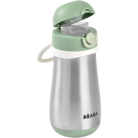 Sage Green Stainless Steel Bottle - 350 ml