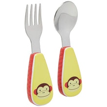 Load image into Gallery viewer, Zoo Utensils Fork &amp; Spoon
