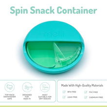 Load image into Gallery viewer, Blue Spin Snack Container
