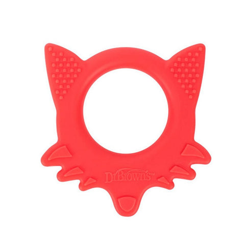 Red Flexees Fox Silicone Teether