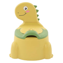 Load image into Gallery viewer, Yellow Dinosaur Theme Potty Chair
