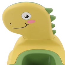 Load image into Gallery viewer, Yellow Dinosaur Theme Potty Chair
