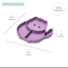 Load image into Gallery viewer, Cat Divided Silicone Suction Plate
