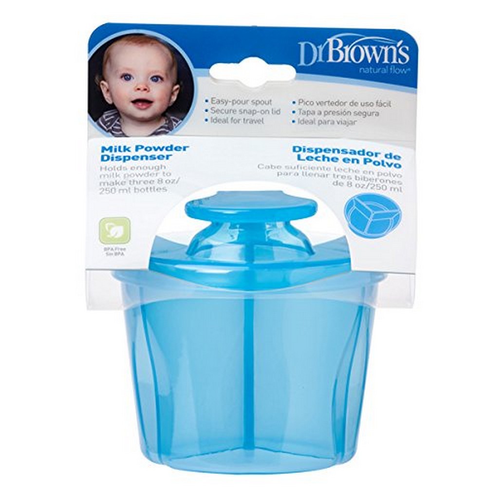 Dr Brown Blue Milk Powder Dispenser - 270ml