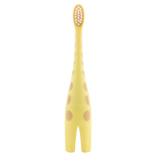 Load image into Gallery viewer, Yellow Giraffe Printed Toothbrush
