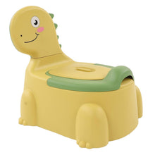 Load image into Gallery viewer, Yellow Dinosaur Theme Potty Chair
