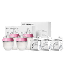 Load image into Gallery viewer, Pink Baby Bottle Bundle - Pack Of 7
