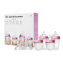 Load image into Gallery viewer, Pink Baby Bottle Bundle - Pack Of 7
