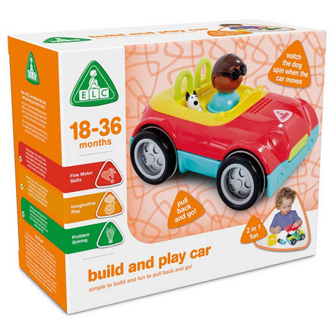 Build And Play Pull Back Car Set Of 6 Pieces