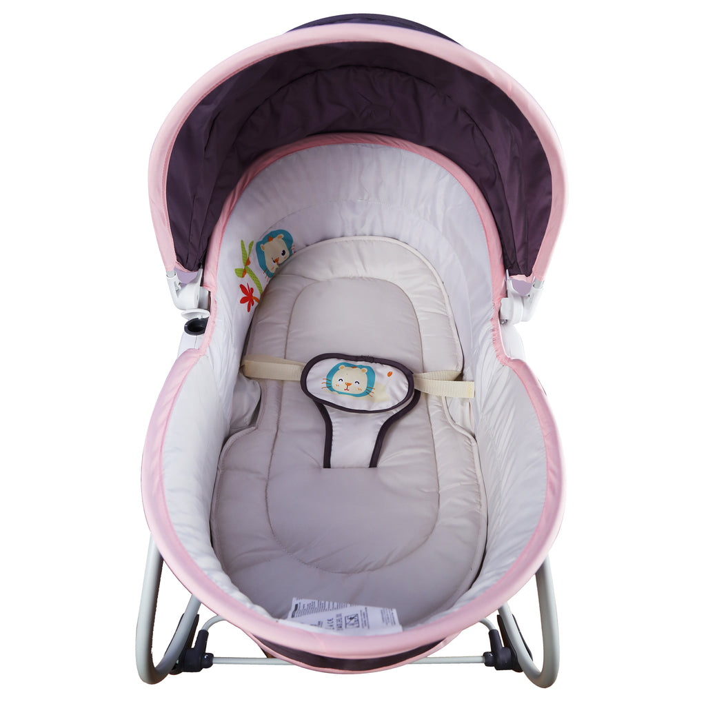 Pink 5 in 1 Rocker & Bassinet