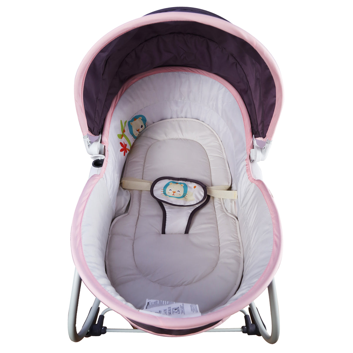 Pink 5 in 1 Rocker & Bassinet