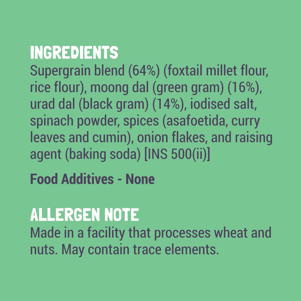 Spinach Millet Dosa Mix - 150gm