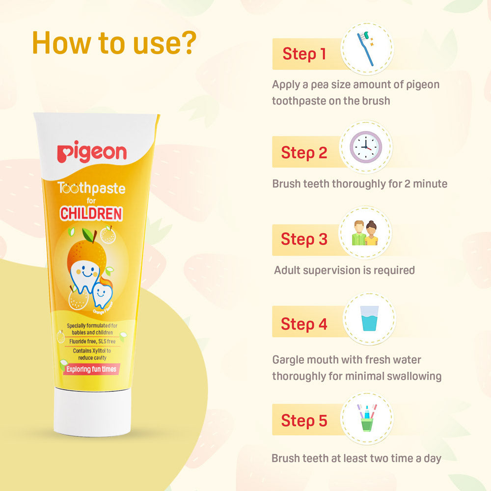 Orange Children’s Toothpaste