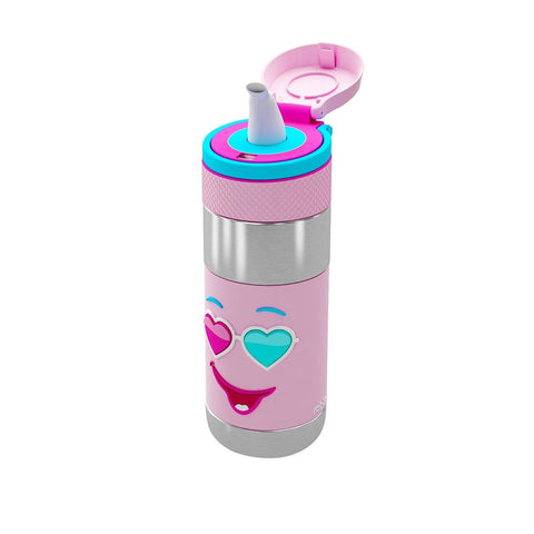 Pink Diva Stainless Steel Sipper Water Bottle
