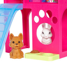 Load image into Gallery viewer, Barbie Doll With Puppy &amp; Bunny Pet Playhouse Playset
