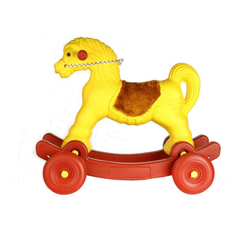 Yellow Rocking Horse