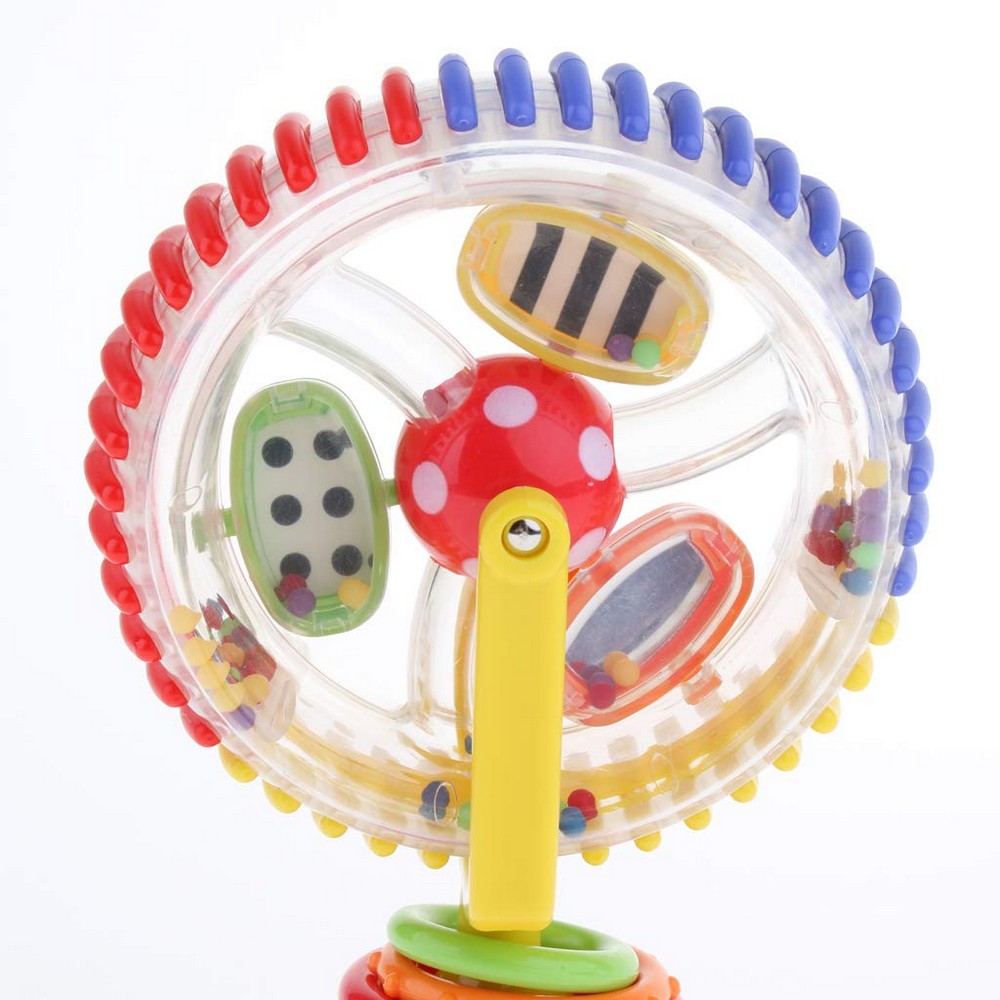 Sassy Wonder Wheel Toy With Suction Base(Color May Vary)