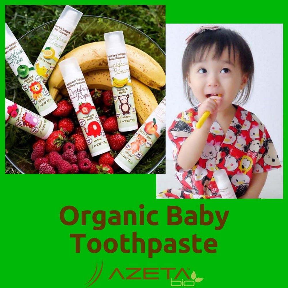 Organic Baby Toothpaste Banana Flavor - 50ml