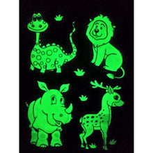 Load image into Gallery viewer, Unicorn Glow In The Dark Stickers
