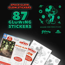 Load image into Gallery viewer, Mickey &amp; Friends Space Glow In The Dark Wall Stickers
