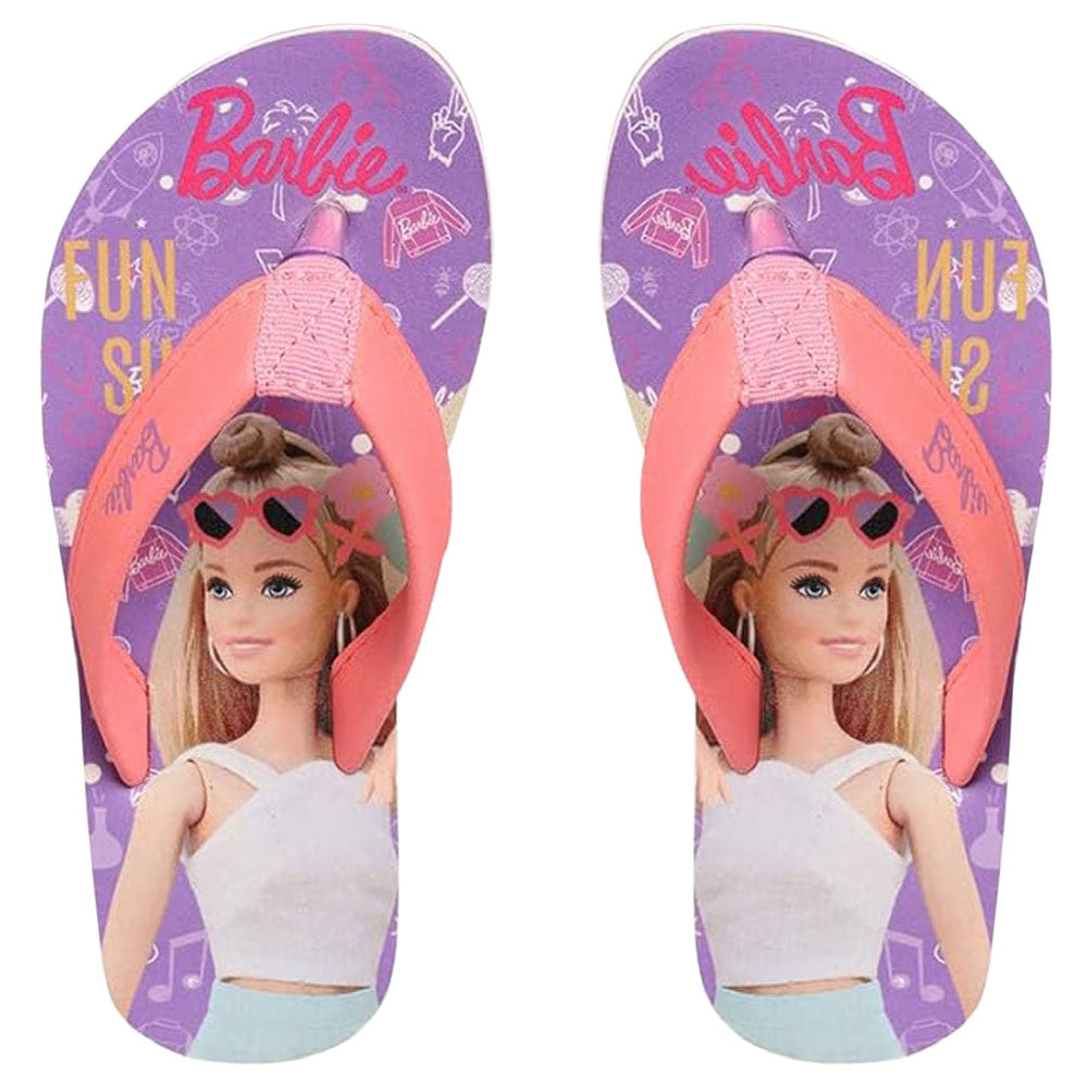 Blue Barbie Theme Flip Flop