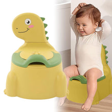 Load image into Gallery viewer, Yellow Dinosaur Theme Potty Chair
