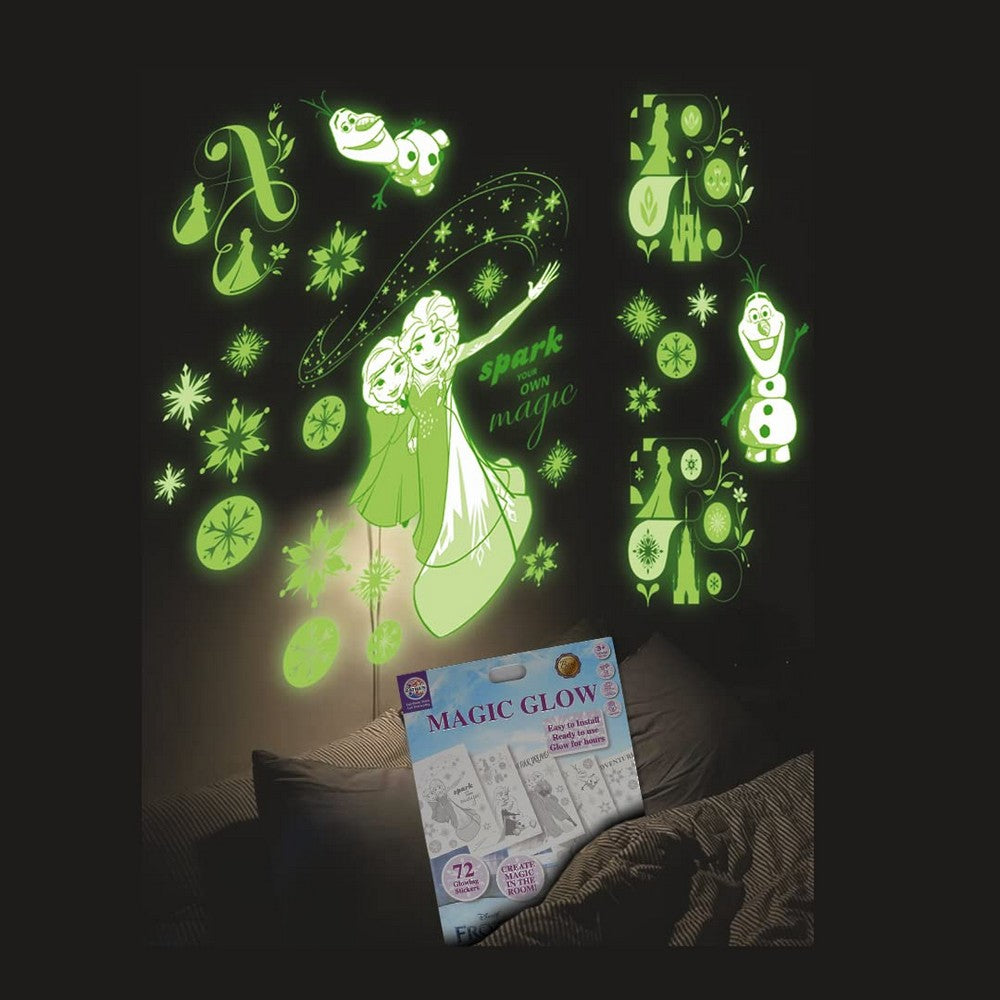 Frozen Magic Glow Wall Stickers
