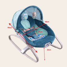 Load image into Gallery viewer, Infantso Baby Rocker- Teal &amp; Grey
