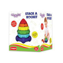 Load image into Gallery viewer, Stack A Rocket Stacking Toy
